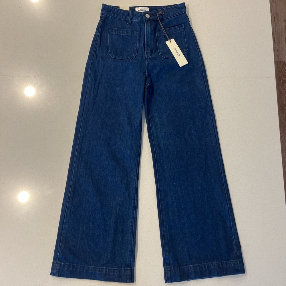 NEW Rolla’s Sailor Jean in color Brigitte Blue, tags still attached, size 25